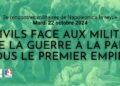 3e rencontre militaire Napoleonica la Revue – Les civils face aux militaires dans la guerre et la paix