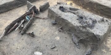 Un casque romain rare découvert au Danemark