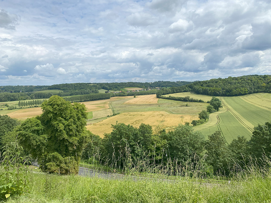 Le panorama depuis les remparts