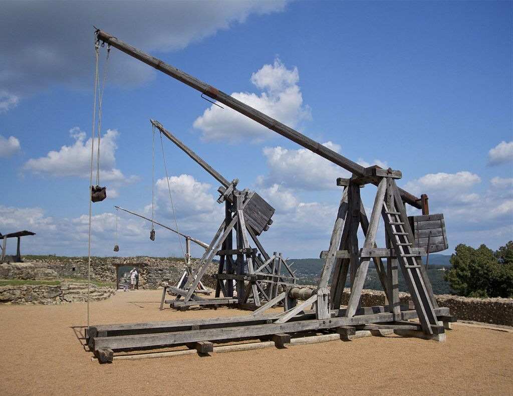 Machines de jet à taille réelle.
Crédit Jebulon