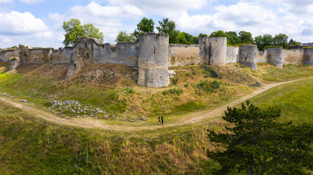 Les remparts de Coucy