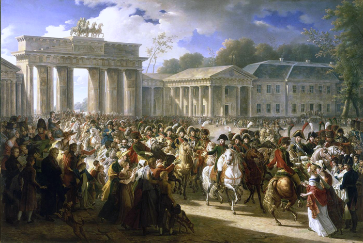 Napoléon à Berlin, 23 octobre 1806